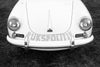 Classic Porsche 356 - Rijkspolitie, Dutch Police Car (front) - Pacific Coast Gallery