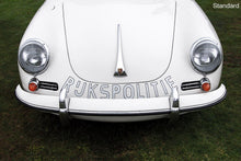  Classic Porsche 356 - Rijkspolitie, Dutch Police Car (front) - Pacific Coast Gallery