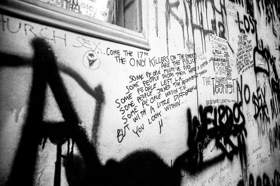 Come the 17th, The Church, Joe Nolte Graffiti, Hermosa Beach, 1979 - Pacific Coast Gallery