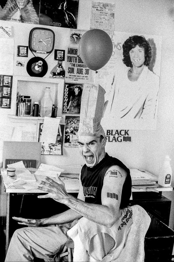 Henry Rollins, Kook, SST, Unicorn Office, West Hollywood, 1981 - Pacific Coast Gallery