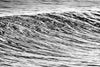 Black and white abstract wave photo