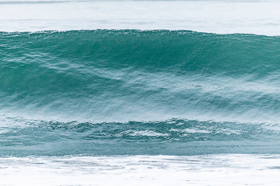 Abstract Manhattan Beach California wave photo, big swell, barrel