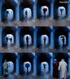 A timelapse photo from Chefchaouen Morocco, by Matthew Welch, which he calls a FLOW