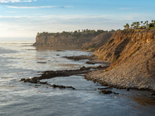  Sunset from the cliffs of Palos Verdes California, with the Pacific Ocean 